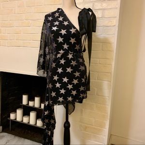 🌟 LIKE YSL Italian Star Top / Dress NWT
